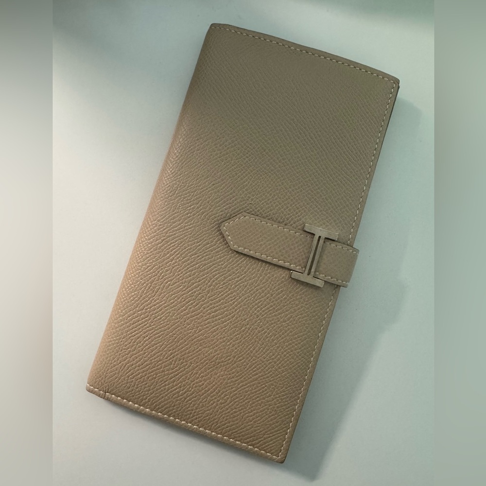 Hermes Tan Wallet